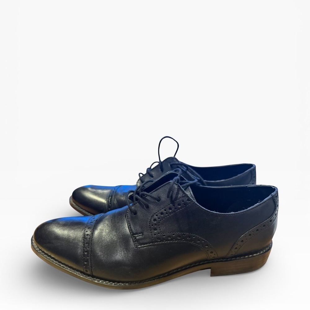 Stacy Adams Black Oxford Dress Shoes - Size 10
